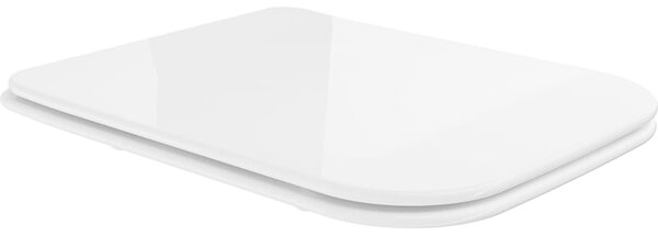 Mexen deska pomalu zavírací slim, duroplast, bílá lesk - 39090100