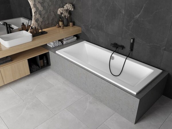 Mexen Cube obdélníková vana 160 x 70 cm, bílá - 55051607000