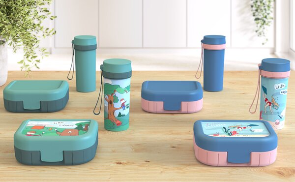 ROTHO Láhev 0,4 l KIDS EXPLORER - růžová