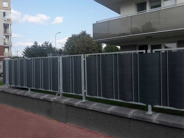 Balkonová zástěna LEGI 3 x 0,9 m, tmavě šedá ZJSG03601RD03 3926.90.97