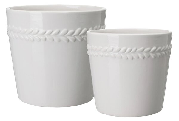 Květináč Nora White 13 cm Wikholm Form