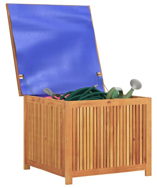 Zahradní úložný box 75 x 75 x 58 cm masivní akáciové dřevo 319706