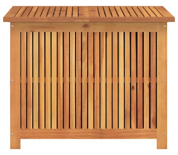 Zahradní úložný box 75 x 75 x 58 cm masivní akáciové dřevo 319706
