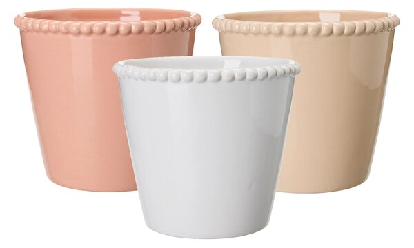 Květináč Lovisa White 14 cm Wikholm Form