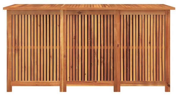 Zahradní úložný box 150 x 80 x 75 cm masivní akáciové dřevo 319707