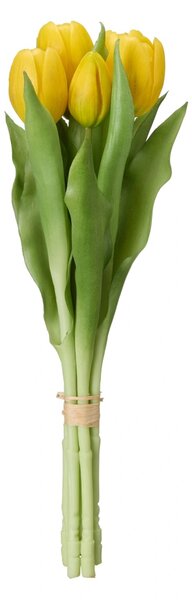 Pugét 7 ks žlutých tulipánů Wikholm Form