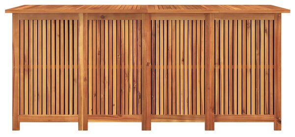 Zahradní úložný box 175 x 80 x 75 cm masivní akáciové dřevo 319708