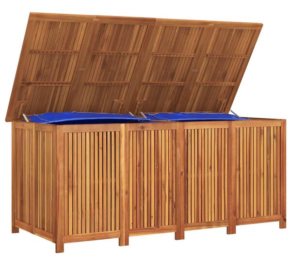 Zahradní úložný box 175 x 80 x 75 cm masivní akáciové dřevo 319708