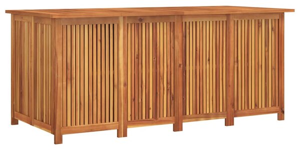 Zahradní úložný box 175 x 80 x 75 cm masivní akáciové dřevo 319708