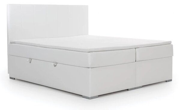 Postel Boxspring Boleria 180x200, fialová (látka - bb 08)