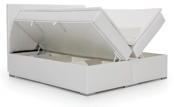 Postel Boxspring Boleria 180x200, fialová (látka - bb 08)