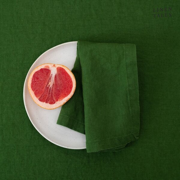 Lněné prostírání 35x45 cm True Green – Linen Tales