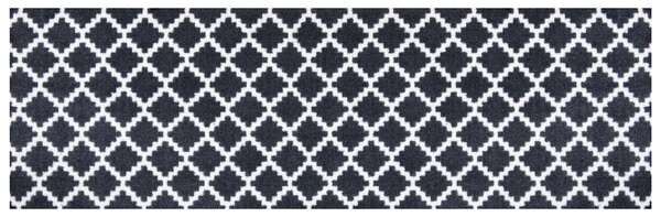 Protiskluzový běhoun Home Black White 103156 50x150 cm