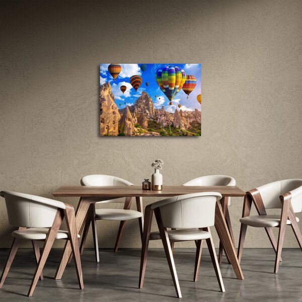 Obraz - Horkovzdušné balóny, Cappadocia, Turkey. (70x50 cm)