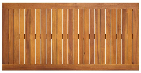 Zahradní stůl 110 x 55 x 67 cm masivní akáciové dřevo 319718