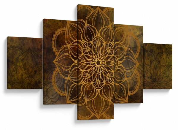 Obraz - Mandala radosti (125x70 cm)