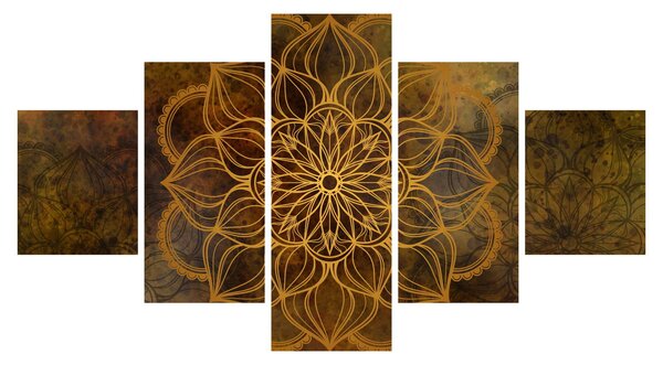 Obraz - Mandala radosti (125x70 cm)