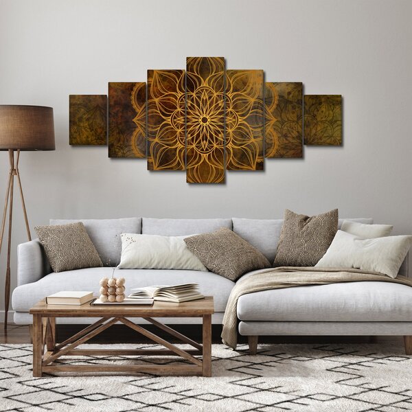 Obraz - Mandala radosti (210x100 cm)