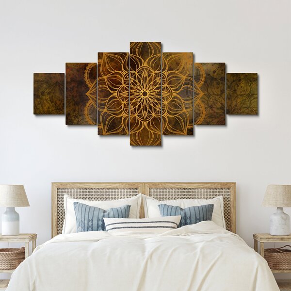 Obraz - Mandala radosti (210x100 cm)