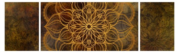Obraz - Mandala radosti (170x50 cm)
