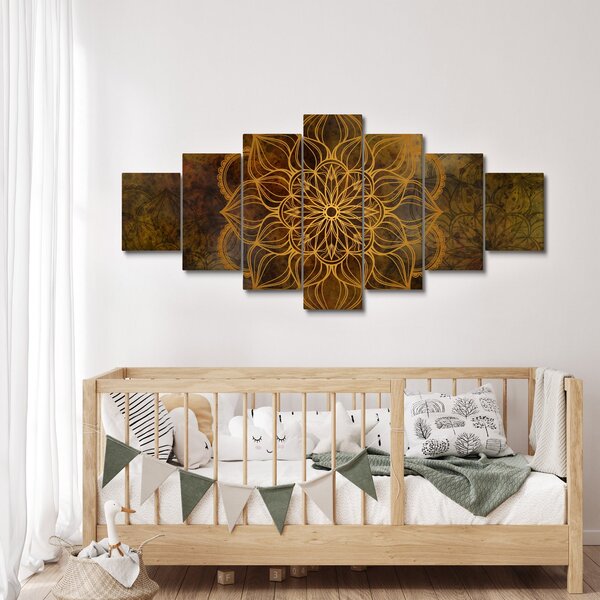 Obraz - Mandala radosti (210x100 cm)