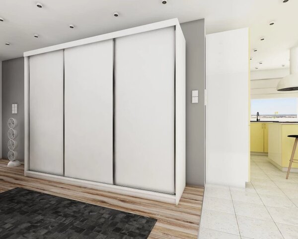 Šatní skříň Top 25 - 250cm, jasan tmavý