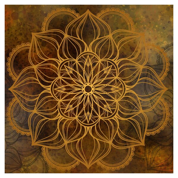 Obraz - Mandala radosti (30x30 cm)