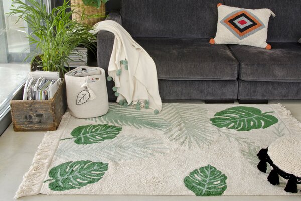 Ručně tkaný kusový koberec Tropical Green 140x200 cm