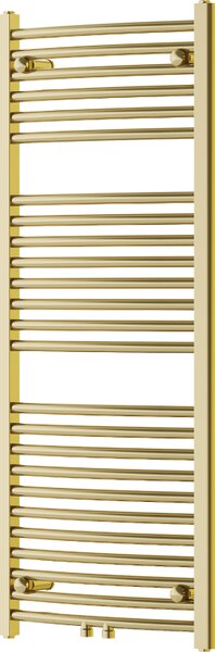 Mexen Ares koupelnový radiátor 1200 x 500 mm, 420 W, zlatý - W102-1200-500-00-50