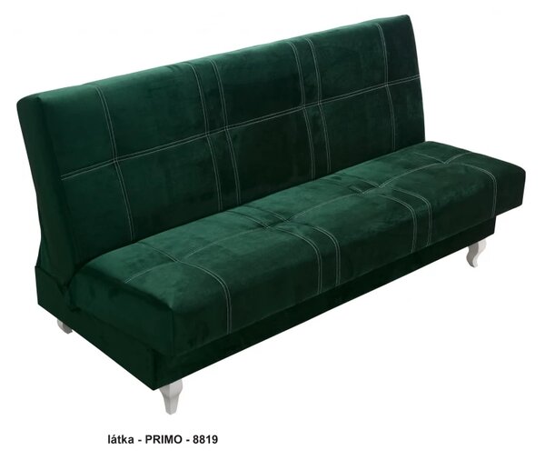 Pohovka LUDVÍK, šedá (MIL 7106/bílé)