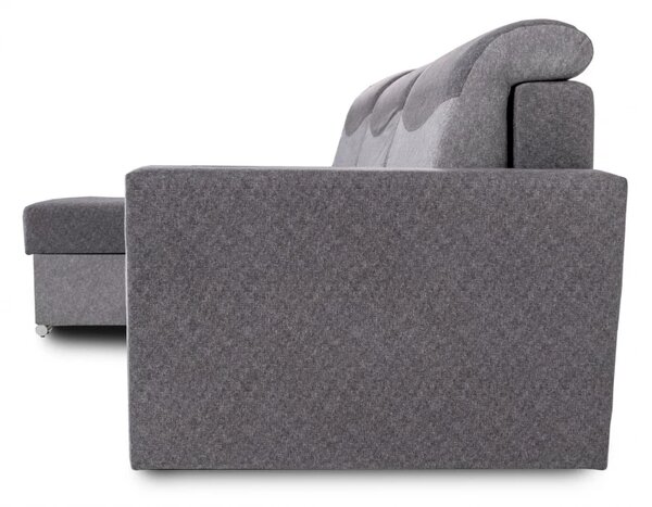 Sedací souprava Artur, Šedá/Stříbrná (AN 5671/5674)