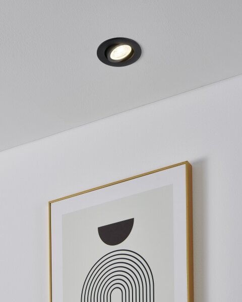 Eglo 902287 - SADA 3xLED RGBW Stm. pod. svítidlo SALICETO-Z LED/4,7W/230V černá