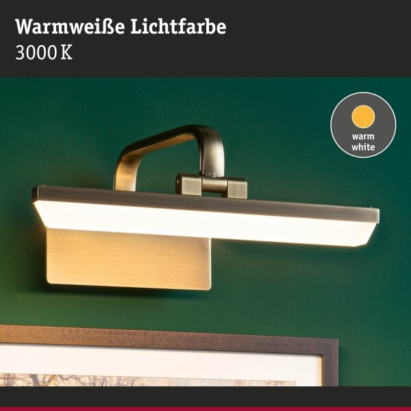 Paulmann 95568 - LED/6W Obrazové svítidlo RENAN 230V 30 cm mosaz