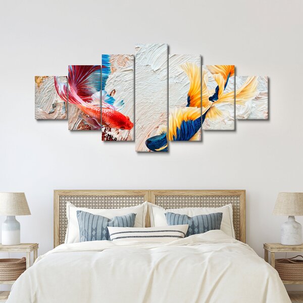 Obraz - Ryby bojovnice (210x100 cm)