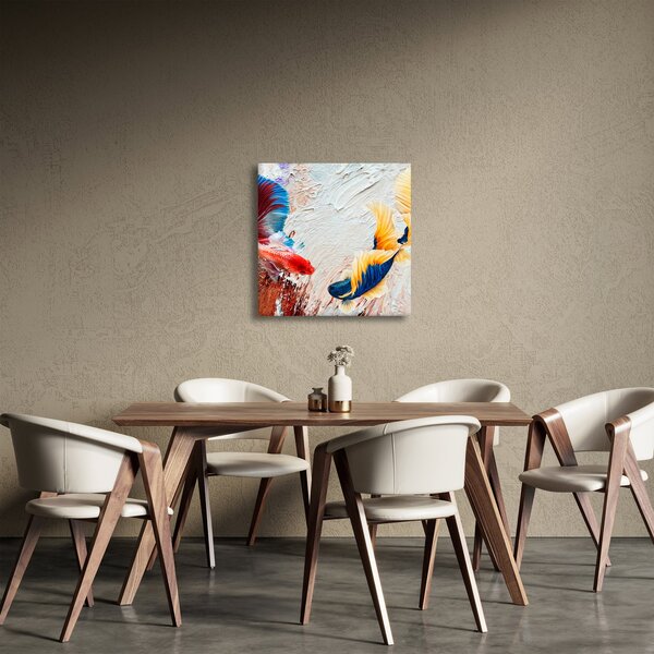 Obraz - Ryby bojovnice (30x30 cm)