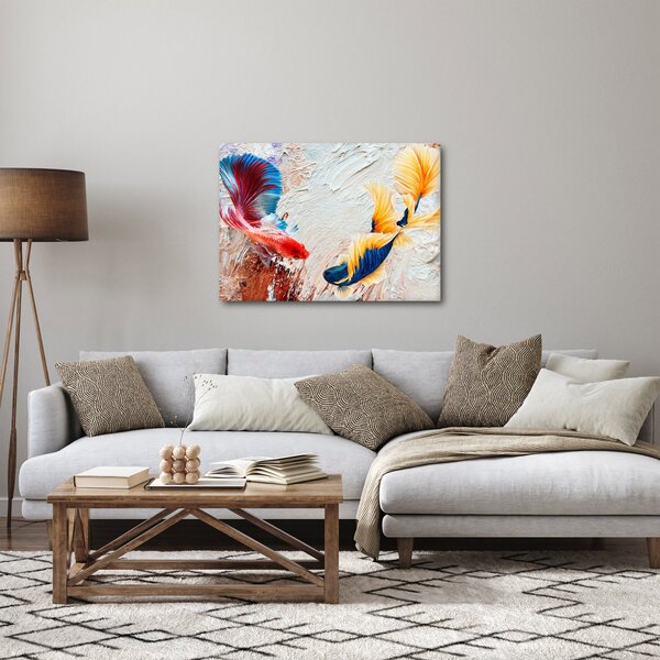 Obraz - Ryby bojovnice (70x50 cm)