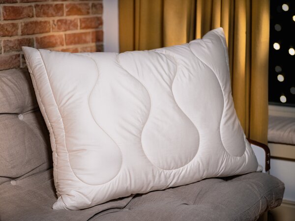 Velký vlněný polštář Besky Premium Varianta: velký vlněný polštář 90×70 cm