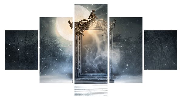 Obraz - Magické zrcadlo (125x70 cm)