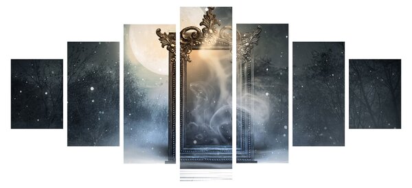Obraz - Magické zrcadlo (210x100 cm)