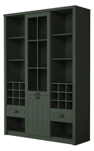 Kombinovaný regál PROVENCE GREEN W2D2S