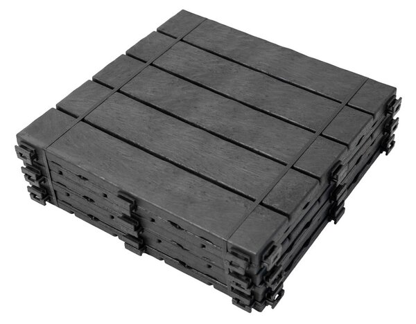Multy home Gumová dlaždice NATURAL STONE 30 x 30 cm, antracit MHEU5100146, 1 ks 4016.91.00