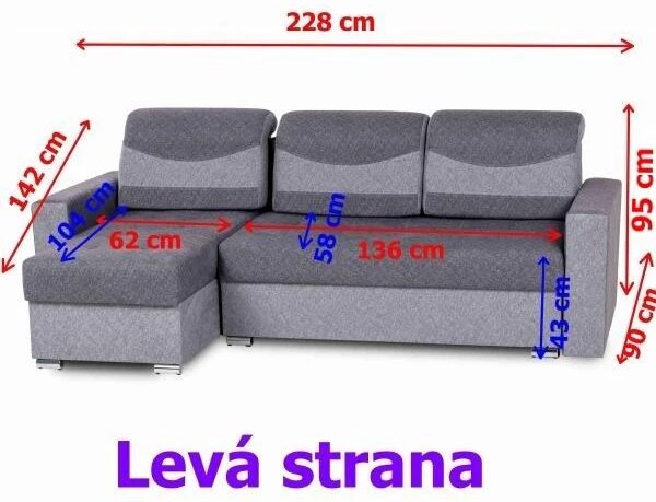 Sedací souprava Artur II, zelená/černý lem (an 4913 + lem an 4923)