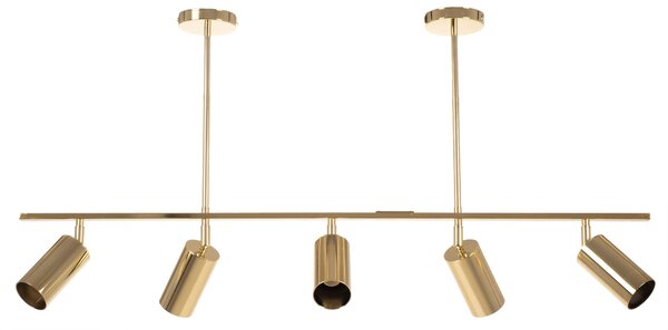 TOOLIGHT - Stropní lampa kovová Loft zlatá