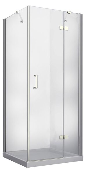 Besco Čtvercový sprchový kout VIVA I SQ 80x80 (90x90), výška 195 cm - bez vaničky Rozměry (cm): 80x80, Orientace: Pravá