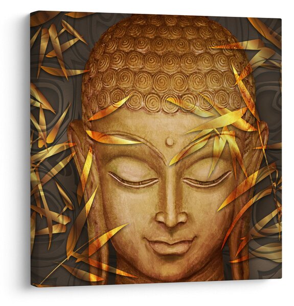 Obraz - Zlatý Buddha (30x30 cm)