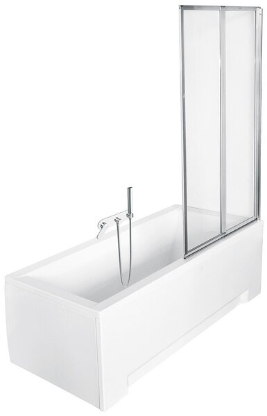 Besco Vanová zástěna AMBITION PREMIUM 2 80140 (80,5x140 cm | Transparent)