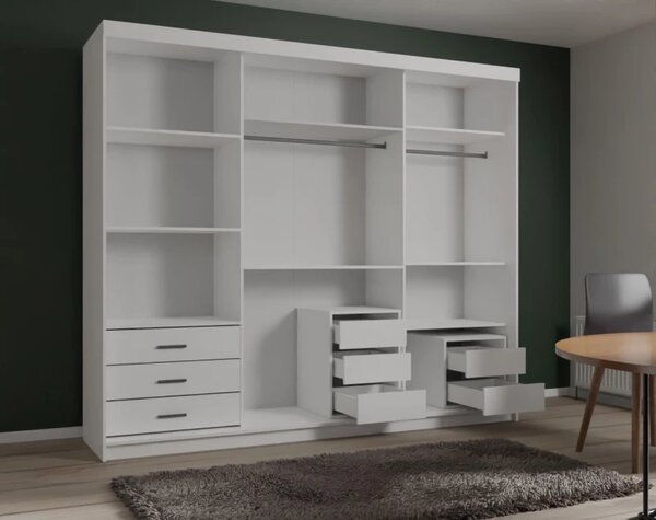 Šatní skříň Lux 250