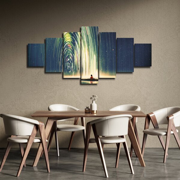 Obraz - Střed vesmíru (210x100 cm)
