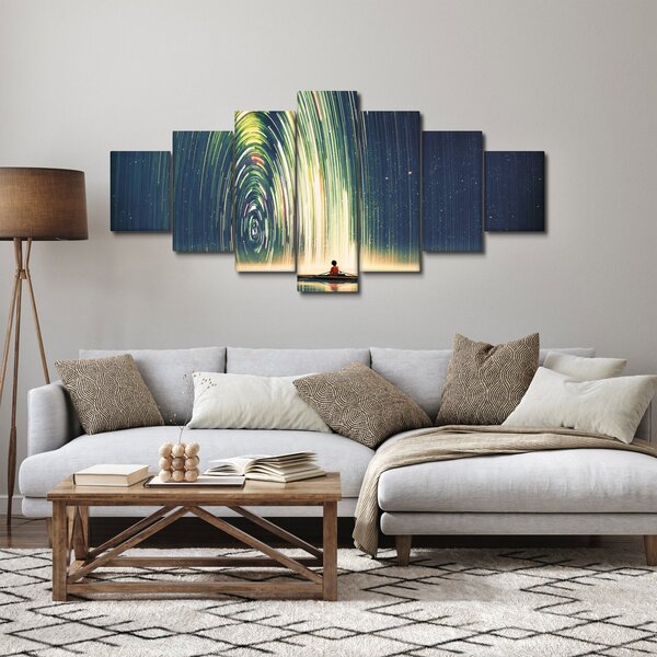 Obraz - Střed vesmíru (210x100 cm)