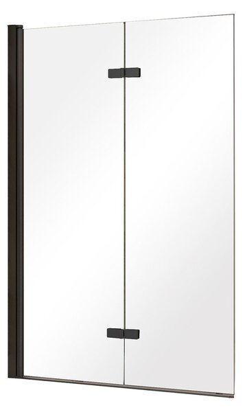 Besco Vanová zástěna LUMIX BLACK 100145 (100x145 cm | Transparent)